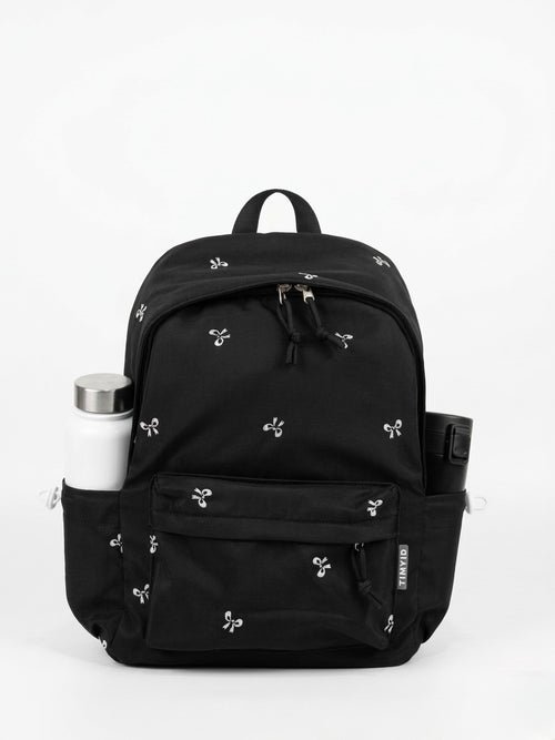 Bow Embroidery Backpack